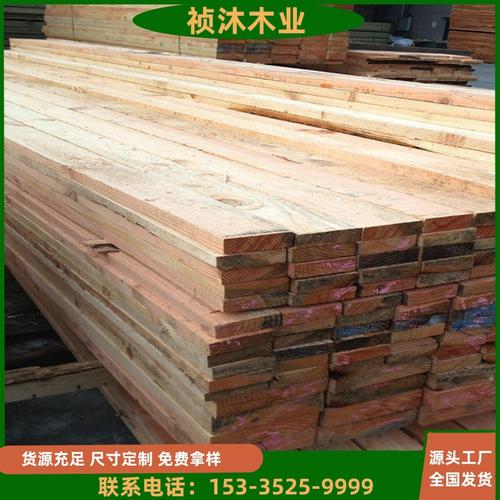 仿古花旗松木板材加工与户外复古建筑工程应用指南